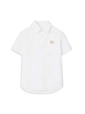 Baby Boy's, Little Boy's & Stretch Cotton Short-Sleeve Shirt