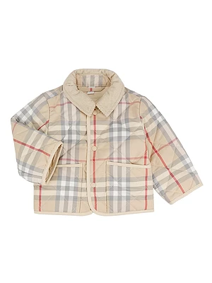 Baby's Tommy Check Quilted Jacket