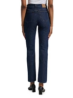 High-Rise Slim-Fit Jeans