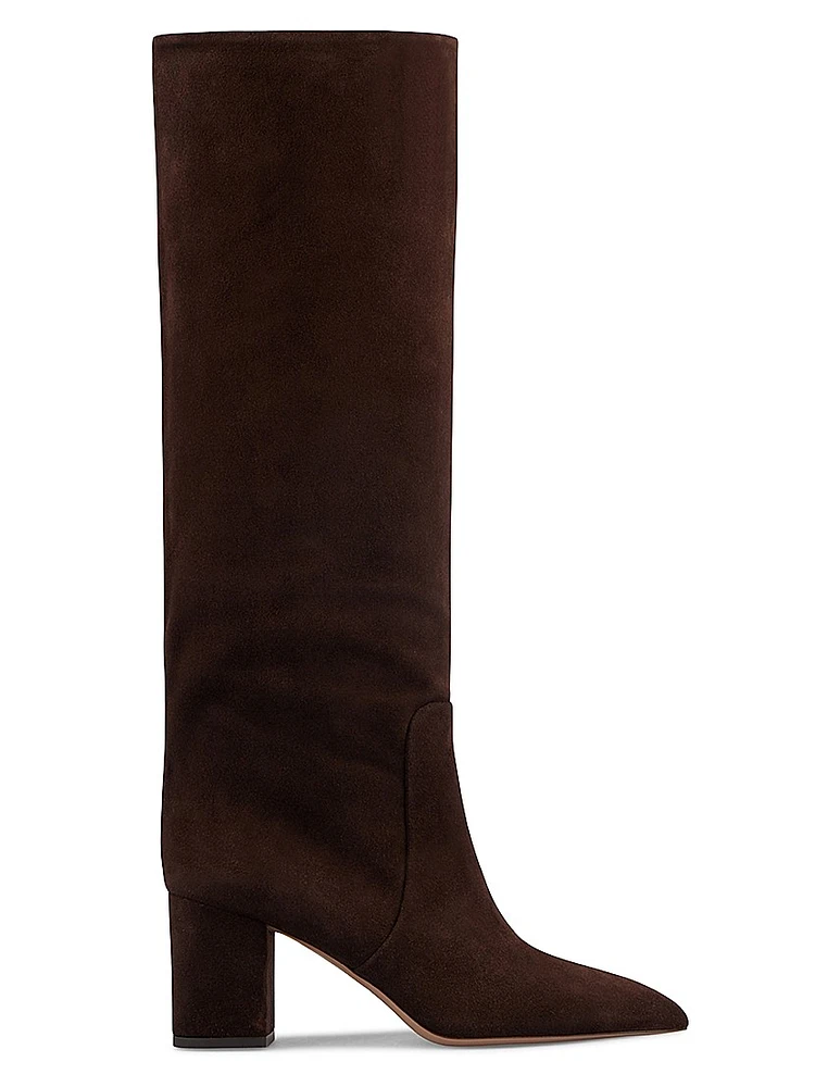 Anja 70MM Suede Knee-High Boots