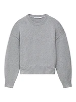 Cashmere Knit Sweatshirt