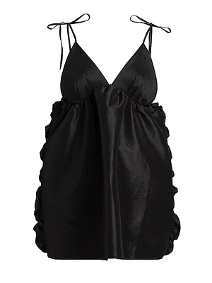 Binke Taffeta Minidress
