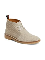 GG Suede Ankle Boots