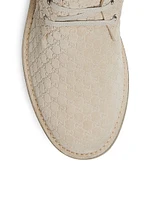 GG Suede Ankle Boots