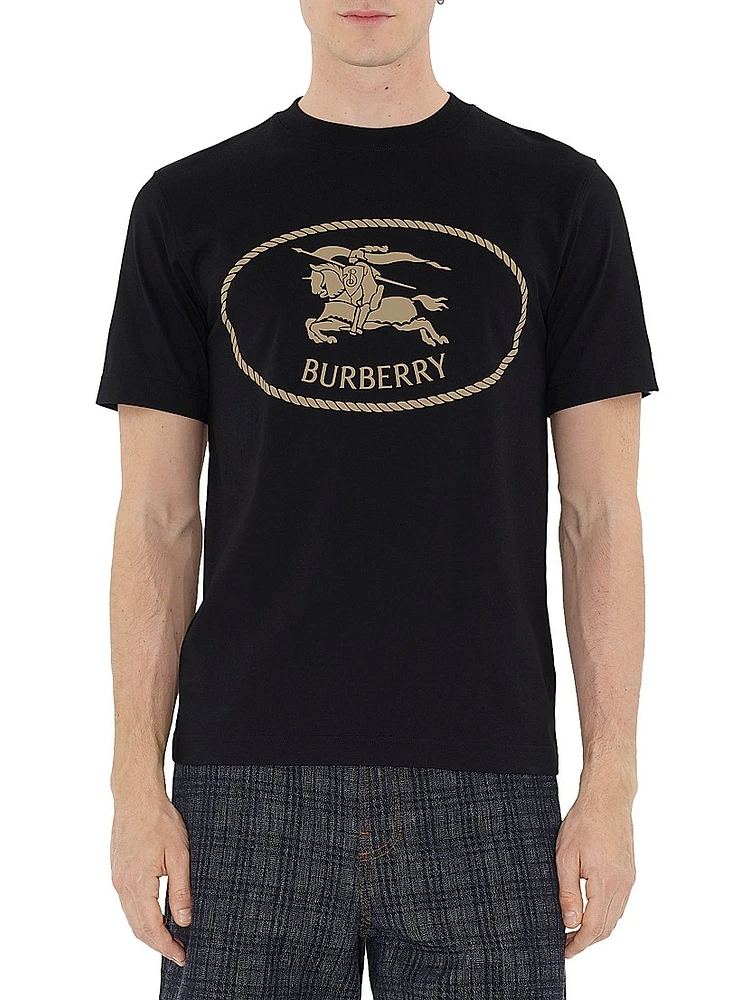 Seth Knight Stamp Cotton T-Shirt