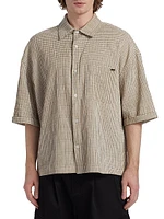 Plaid Cropped Shirt