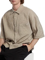 Plaid Cropped Shirt