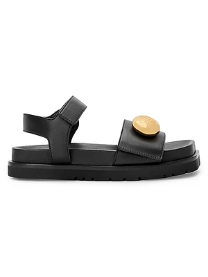 Pebble Fussbett Leather Sandals