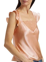 Sinead Silk Charmeuse Blouse