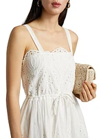 Cosette Eyelet Cotton Minidress