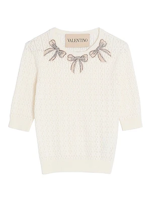 Embroidered Cotton Top