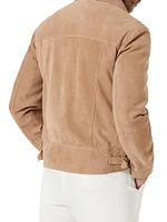 Suede Biker Jacket