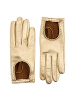 Vlogo Signature Laminated Nappa Gloves
