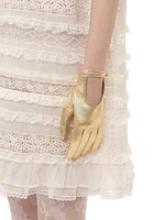 Vlogo Signature Laminated Nappa Gloves