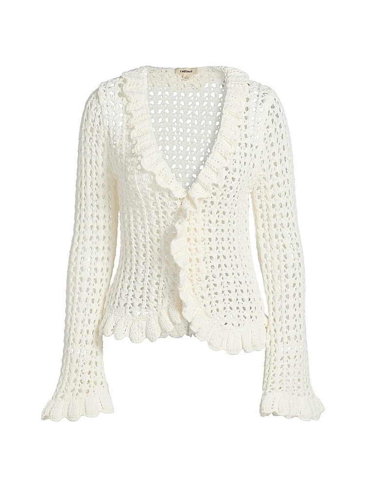 Solaris Open-Knit Cardigan
