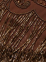 Eulla Embellished Fringe-Trim Miniskirt