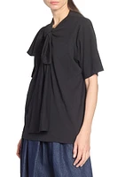 Knotted Scarf T-Shirt