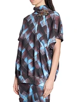 Halovara Brooch Blouse