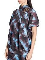 Halovara Brooch Blouse