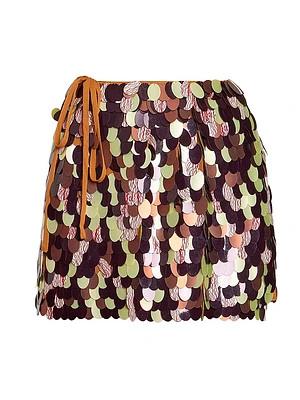 Gabrina Sequins Miniskirt