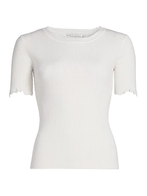 Christina Rib-Knit Top