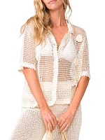 Flower Crochet Top