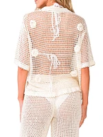 Flower Crochet Top