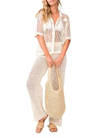 Flower Crochet Top
