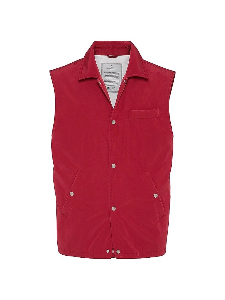 Water Resistant Microfiber Vest with Thermore® Padding