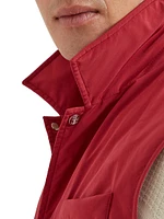 Water Resistant Microfiber Vest with Thermore® Padding