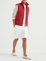 Water Resistant Microfiber Vest with Thermore® Padding