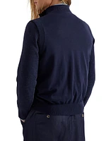 Water Resistant Microfiber and Cotton Knit Vest