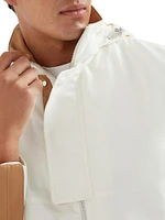 Water Resistant Techno Cotton Gabardine Outerwear Jacket