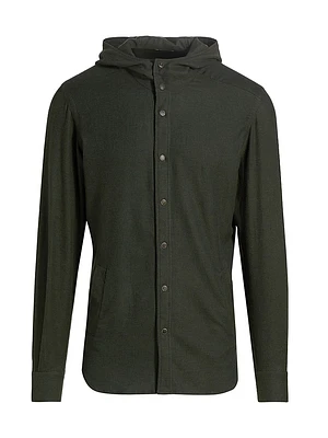Mariano Hooded Shirt Jacket