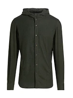Mariano Hooded Shirt Jacket