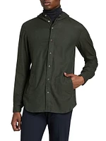 Mariano Hooded Shirt Jacket