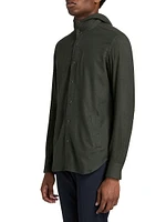 Mariano Hooded Shirt Jacket