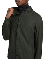 Mariano Hooded Shirt Jacket