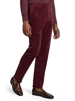 Corduroy Tapered-Leg Trousers