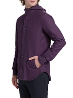 Mariano Cotton Hooded Shirt