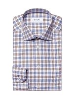 Classic-Fit King Twill Check Button-Front Shirt