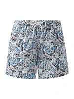 Shattered Printed Swim Shorts