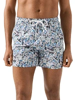 Shattered Printed Swim Shorts