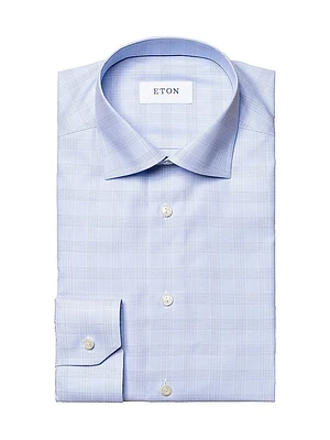 Prince Of Wales Check Classic-Fit Shirt