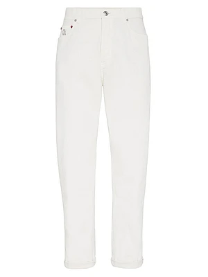 Garment Dyed Iconic Fit Five Pocket Jeans
