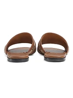 Alfa Horsebit GG Canvas & Leather Sandals