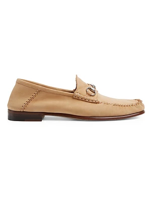Gigi Horsebit Leather Loafers