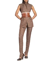 Pandoris Geometric Skinny Pants