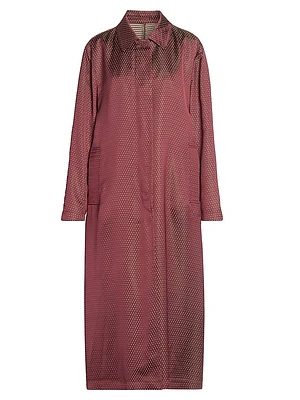Raltonas Polka Dot Longline Coat