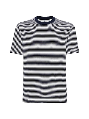 Striped Cotton Jersey T-Shirt